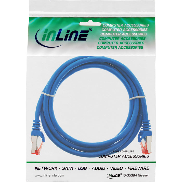 EAN 4043718231546 - InLine 4043718231546 cable de red Azul 1 m Cat6 S/FTP (S-STP) imagen 3
