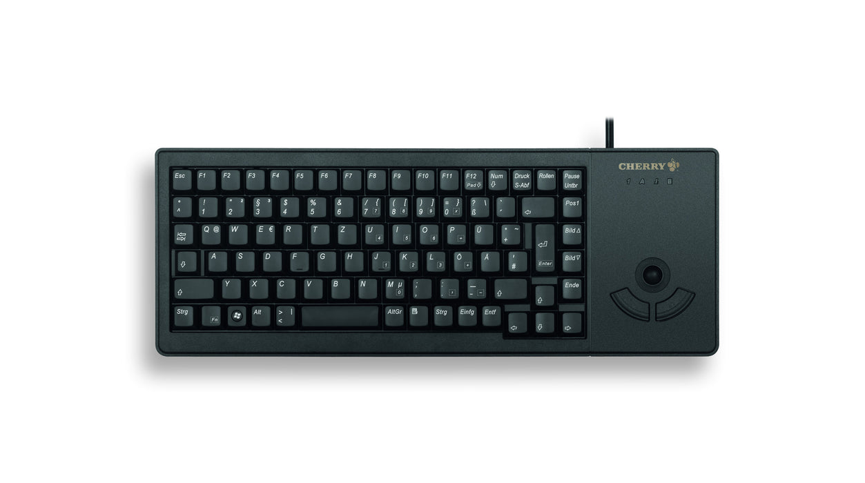 EAN 4025112084454 - CHERRY XS Trackball teclado Universal USB QWERTY Nórdico Negro imagen 1