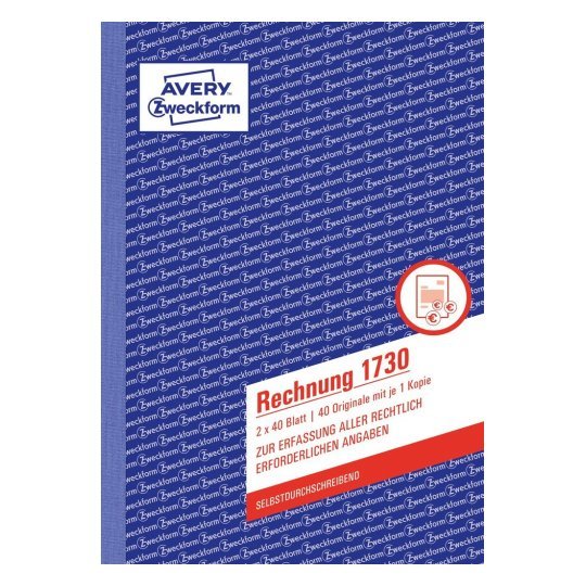 EAN 4004182017302 - Avery 1730 formulario comercial imagen 1