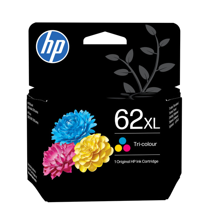EAN 199764692566 - HP 62 Tri-color Original Ink Cartridge cartucho de tinta 1 pieza(s) Estándar Cian, Magenta, Amarillo imagen 1