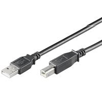 EAN 4040849951299 - Goobay 0.25m USB 2.0 A/B cable USB 0,25 m USB A USB B 0,48 Gbit/s Negro imagen 1