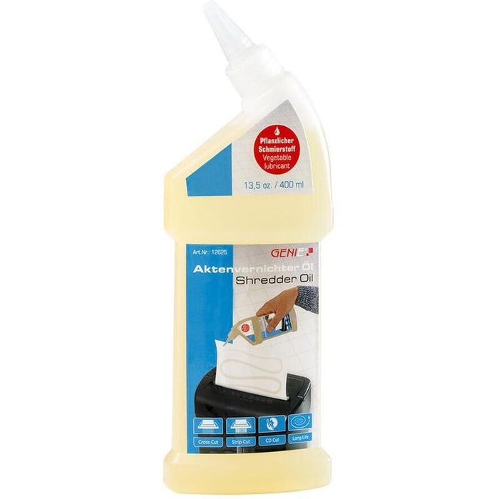 Aceite De Mantenimiento Genie Para Destructoras De Documentos 400 Ml