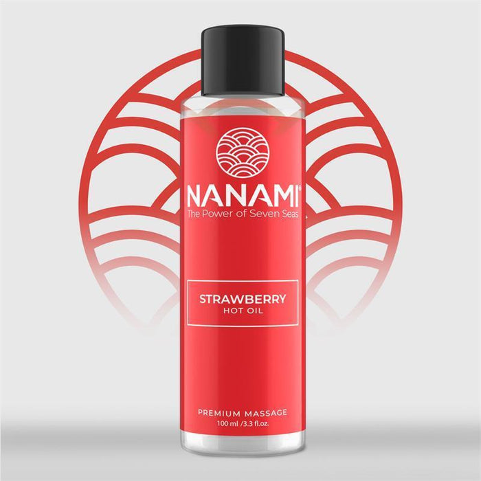 Aceite De Masaje Efecto Calor Hot Oil Aroma Fresa 100ml