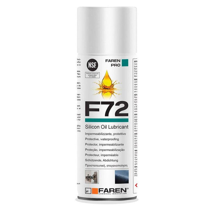 Aceite De Silicona Lubricante Y Protector F72, 400 Ml