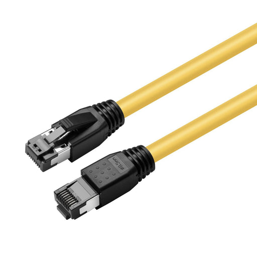 EAN 5704174652441 - Microconnect MC-SFTP80025Y cable de red Amarillo 0,25 m Cat8.1 S/FTP (S-STP) imagen 1