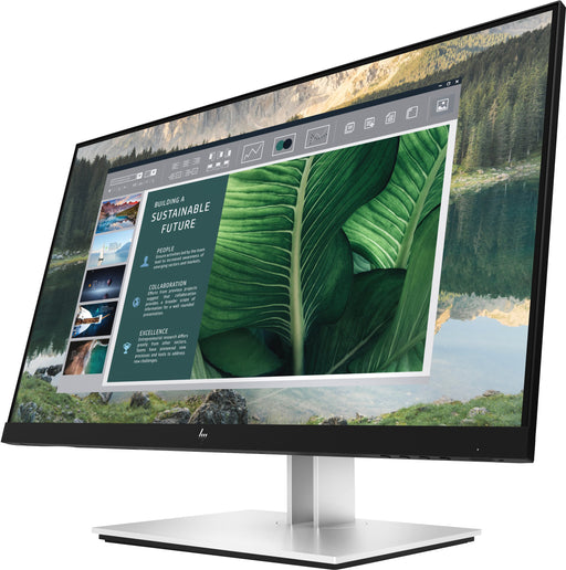 EAN 0195122123987 - HP E24u G4 pantalla para PC 60,5 cm (23.8") 1920 x 1080 Pixeles Full HD LCD Negro, Plata imagen 2