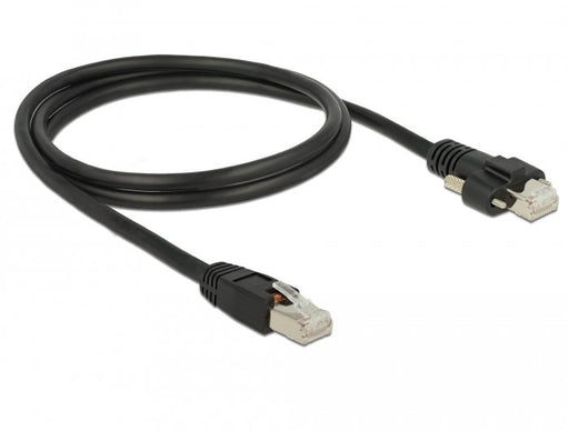 EAN 4043619856671 - DeLOCK 85667 cable de red Negro 1 m Cat6 S/FTP (S-STP) imagen 1