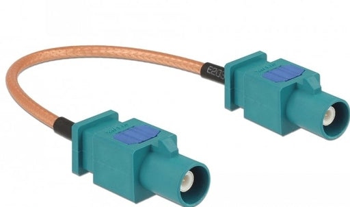 EAN 4043619896622 - DeLOCK 89662 cable coaxial RG-316 0,15 m FAKRA Z Marrón, Verde imagen 1