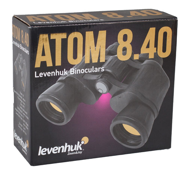 EAN 0611901509624 - Levenhuk Atom 8x40 binocular BK-7 Porro Negro imagen 9