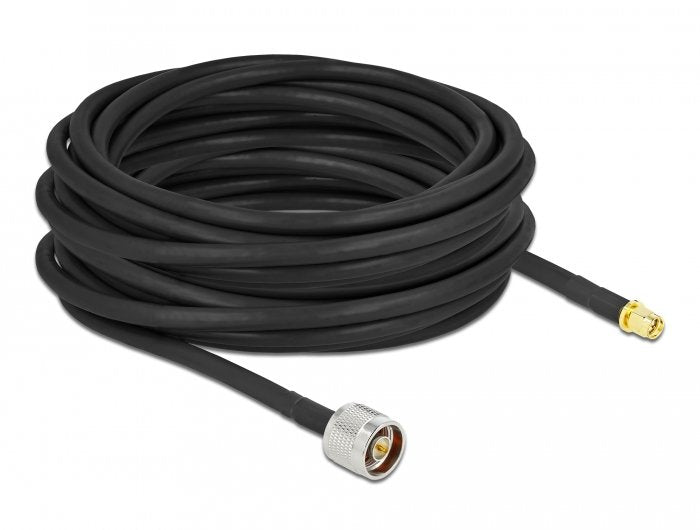 EAN 4043619904495 - DeLOCK 90449 cable coaxial LMR300 Negro imagen 1