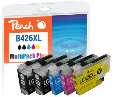 EAN 7640366812843 - Peach PI500-396 cartucho de tinta 5 pieza(s) Original Alto rendimiento (XL) Negro, Cian, Magenta, Amarill imagen 1