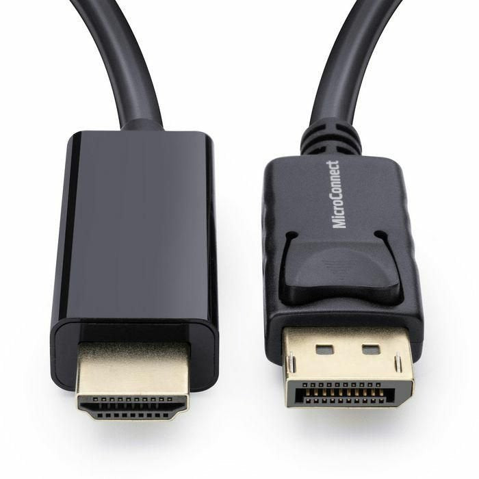 EAN 5704174300373 - Microconnect MC-DP-HDMI-1000 adaptador de cable de vídeo 10 m DisplayPort Negro imagen 3