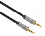 EAN 0766623355995 - Manhattan 355995 cable de audio 2 m 3,5mm Negro, Plata imagen 2