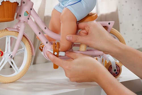 EAN 4001167840160 - BABY born @ Bike with Lucky Juego de bicicleta para muñecas imagen 16