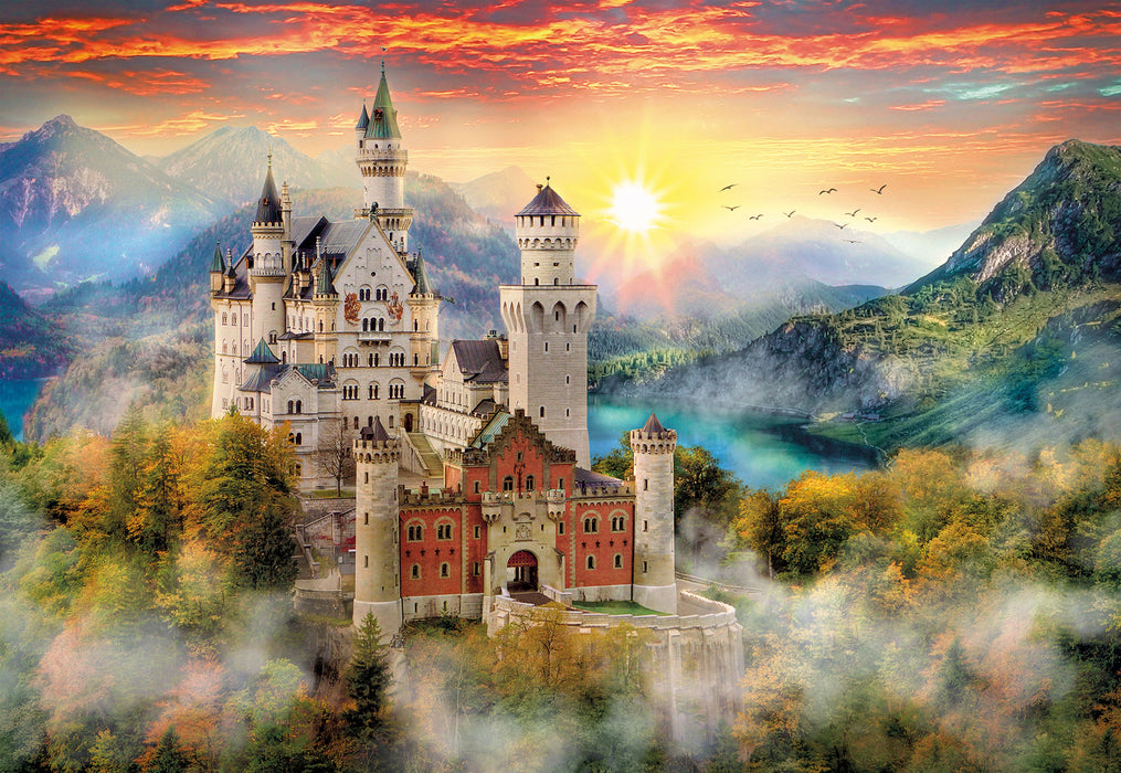 EAN 8005125325597 - Clementoni Neuschwanstein Puzle de figuras 2000 pieza(s) Ciudad imagen 2