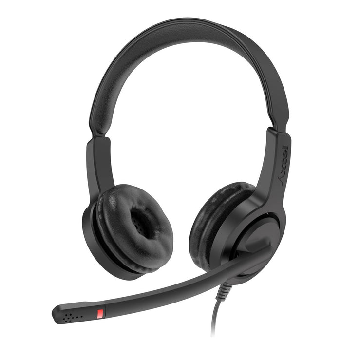 EAN 5901986761204 - Axtel VOICE UC28 stereo USB-A Auriculares Alámbrico Diadema Oficina/Centro de llamadas USB tipo A Negro imagen 1