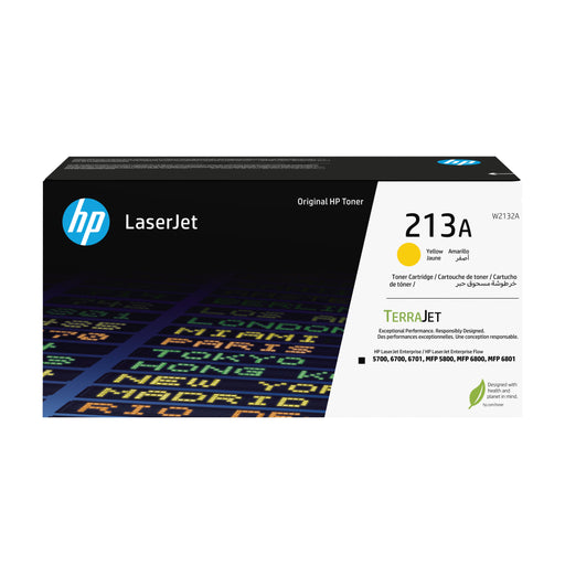 EAN 0195122822606 - HP 213A Ylw Original LaserJet Toner Crtg cartucho de tóner 1 pieza(s) imagen 1