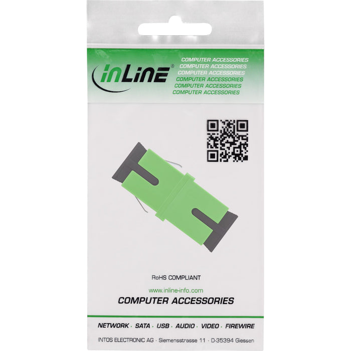 EAN 4043718333080 - InLine 89992G adaptador de fibra óptica SC 1 pieza(s) Verde imagen 3