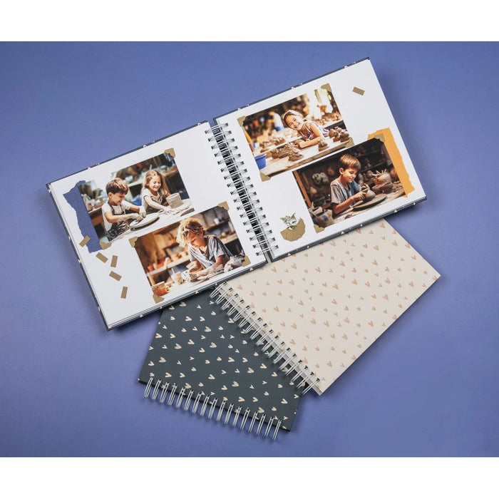 EAN 4007249077028 - Hama Lovely álbum de foto y protector Azul 100 hojas Encuadernación espiral imagen 3