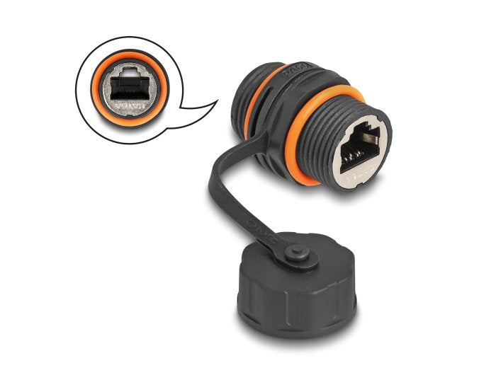 EAN 4043619881451 - DeLOCK 88145 cambiador de género para cable Negro imagen 2