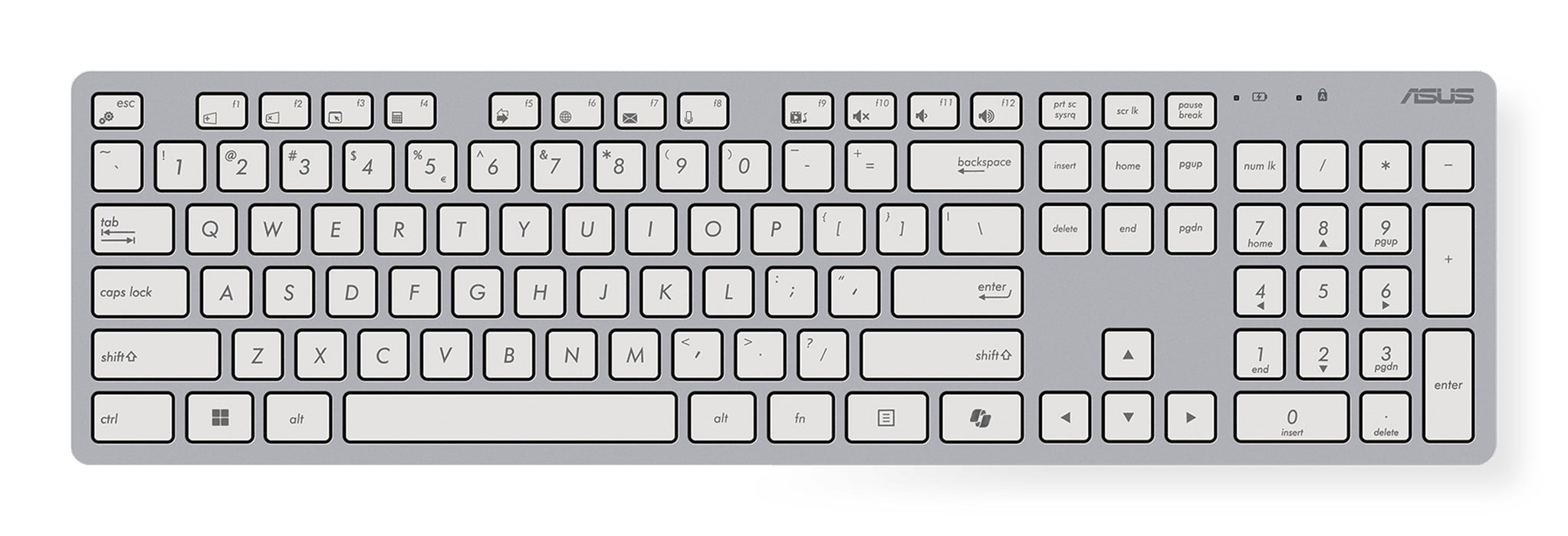 EAN 4711387538494 - ASUS W5000 teclado Ratón incluido Universal RF inalámbrico Blanco imagen 3
