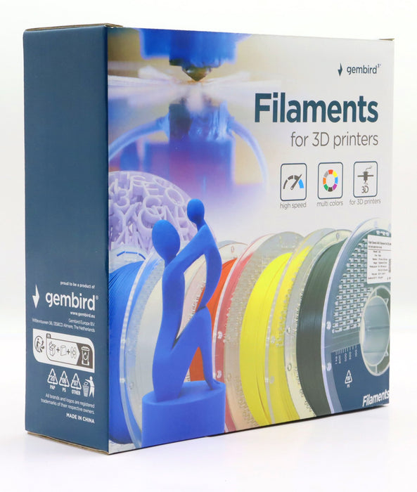 EAN 8716309131575 - Gembird 3DP-PLA1.75HY-01-W material de impresión 3d Ácido poliláctico (PLA) Blanco 1 kg imagen 3
