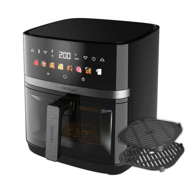 EAN 8435771915895 - Cecotec Cecofry&Grill Duoheat 8000 Sencillo 8 L Independiente 2200 W Freidora de aire caliente Negro imagen 3