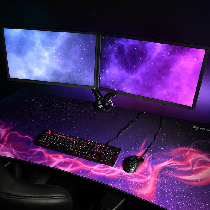 EAN 850047390608 - Arozzi Arena -DEEPP-GALAXY escritorio para ordenador Negro, Púrpura imagen 5