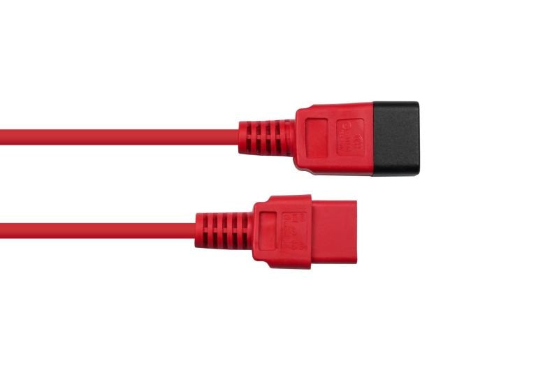 EAN 4066857003867 - Kabelmeister SK2090-R020 cable de transmisión Rojo, Negro 2 m IEC C20 IEC C19 imagen 2