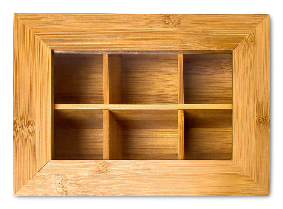 EAN 4052025047399 - Relaxdays 4052025047399 caja para té Plástico, Madera imagen 3