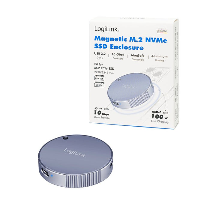 EAN 4052792075076 - LogiLink UA0438 caja para disco duro externo Caja externa para unidad de estado sólido (SSD) Gris M.2 imagen 8
