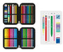 EAN 8411574097860 - Milan 081264SNK1GR caja de lápices Estuche suave Poliéster Negro, Verde imagen 4
