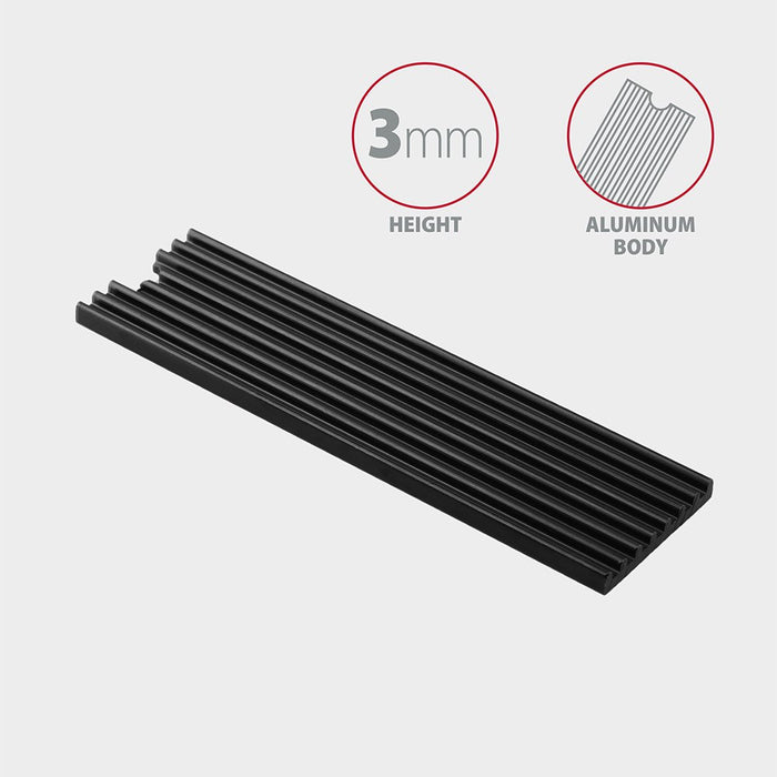 EAN 8595247905536 - Axagon CLR-M2L3 sistema de refrigeración para ordenador M.2 NVMe SSD, Unidad de estado sólido Disipador t imagen 3