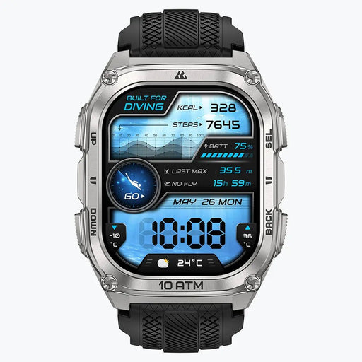 EAN 6978602500072 - KOSPET Tank M4 4,98 cm (1.96") AMOLED Digital 410 x 502 Pixeles Pantalla táctil Plata GPS (satélite) imagen 2