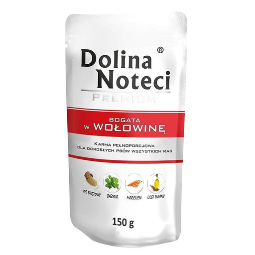 EAN 5902921300779 - Dolina Noteci 5902921300779 alimento húmedo para perros Ternera Adulto 150 g imagen 1