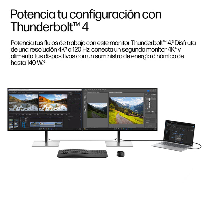 EAN 0198990309705 - HP Series 7 Pro 31.5 inch 4K Thunderbolt 4 Docking Monitor - 732xk pantalla para PC 80 cm (31.5") 3840 x  imagen 12