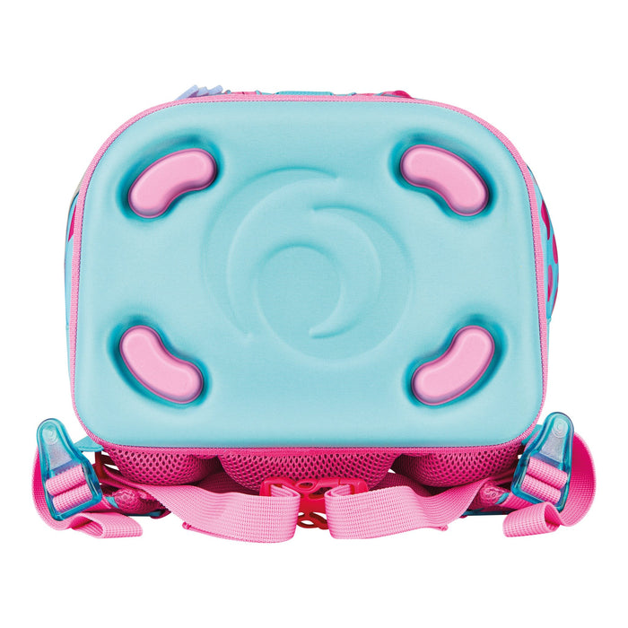 EAN 4008110344539 - Herlitz SoftLight Plus GreenLine Pink Bubbles juego de mochila escolar Chica Poliéster Azul, Rosa imagen 3