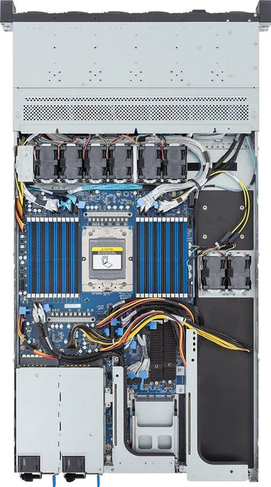 EAN 4719331865115 - GIGABYTE R163-ZG2-AAJ2 Rev. 3.x AMD SoC Socket SP5 Bastidor (1U) Negro, Acero imagen 3