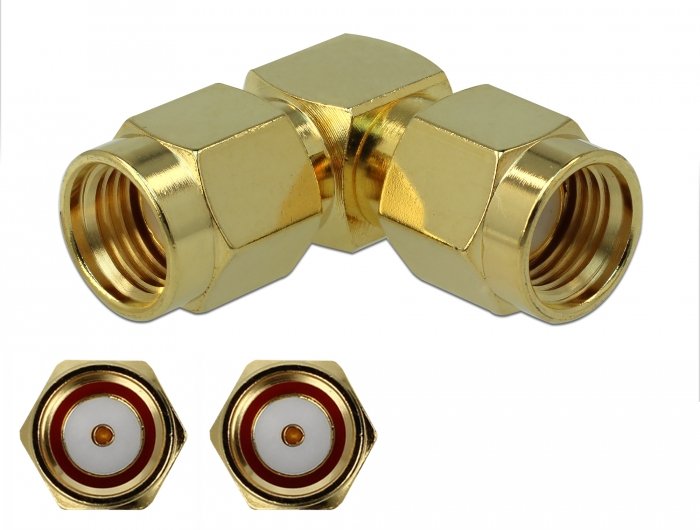 EAN 4043619899623 - DeLOCK 89962 cambiador de género para cable RP-SMA Oro imagen 1