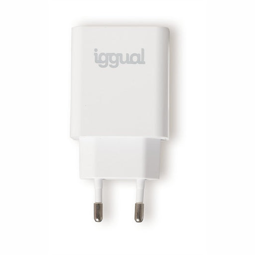 EAN 8435364318164 - iggual IGG318164 cargador de dispositivo móvil Universal Blanco Corriente alterna Interior imagen 1