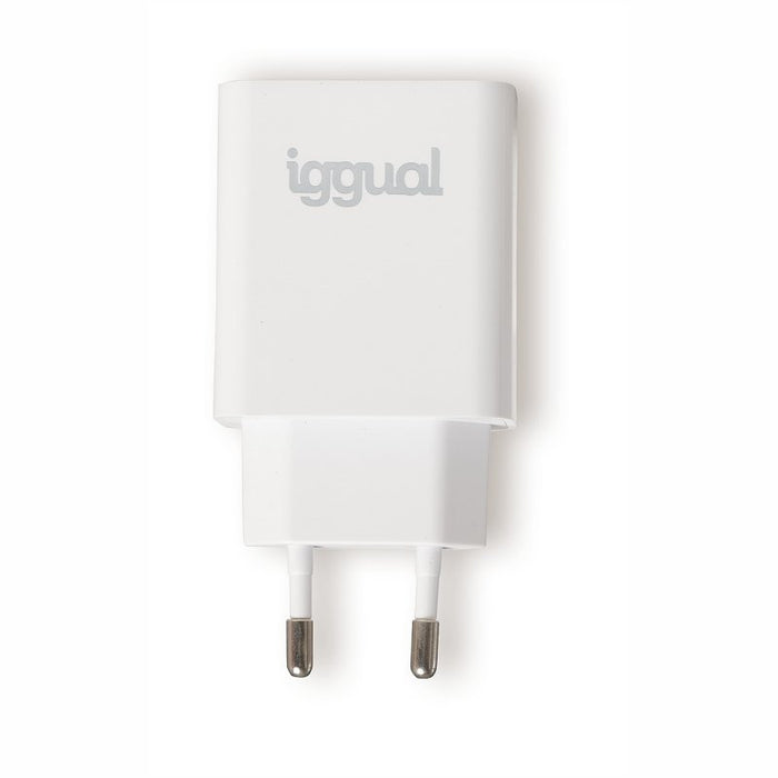 EAN 8435364318164 - iggual IGG318164 cargador de dispositivo móvil Universal Blanco Corriente alterna Interior imagen 1