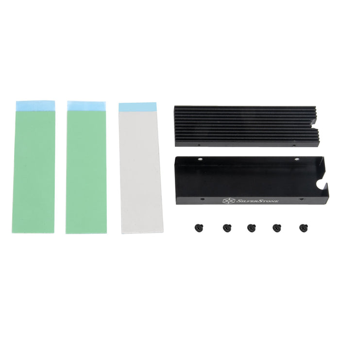 EAN 4710679814735 - Silverstone TP05 Unidad de estado sólido Disipador térmico/Radiador Negro 1 pieza(s) imagen 5
