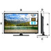 EAN 5902510672423 - Manta 19LHN123D 48,3 cm (19") HD Negro 180 cd / m² imagen 9
