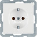 EAN 4011334312918 - Hager 47436089 toma de corriente Tipo F Blanco imagen 1