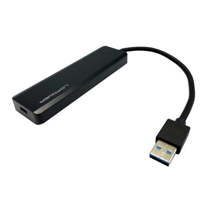 EAN 4260070129346 - LC-Power LC-HUB-U3-4-V2 hub de interfaz USB 3.2 Gen 1 (3.1 Gen 1) Type-A 5 Mbit/s Negro imagen 4