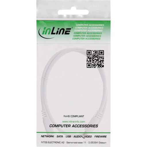 EAN 4043718308996 - InLine 26901F cable de transmisión Blanco 1 m 5.5 x 2.5 mm imagen 2
