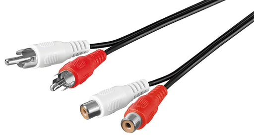 EAN 4040849500251 - Goobay 50025 cable de audio 1,5 m 2 x RCA Negro imagen 1