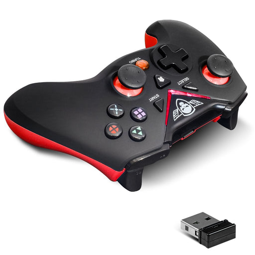 EAN 3700104431942 - Spirit of Gamer SOG-RFXGP mando y volante Negro, Rojo USB Gamepad Analógico/Digital PC, Playstation 3 imagen 2