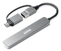 EAN 3567049001612 - Port Designs 900161 hub de interfaz USB 2.0 Type-A 5000 Mbit/s Plata imagen 3