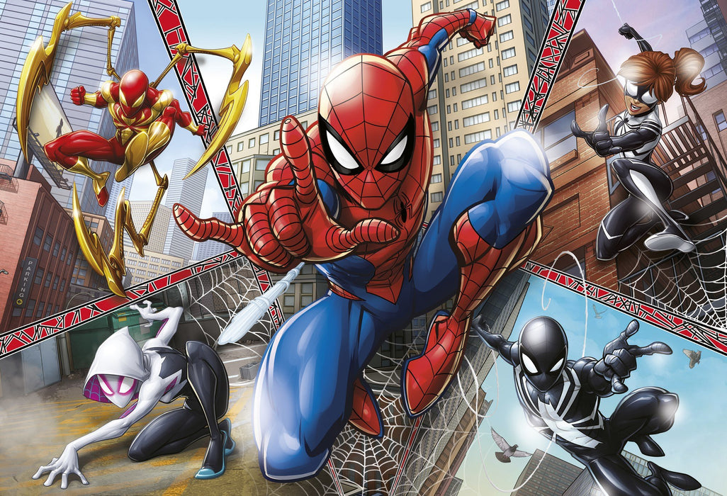 EAN 8005125237340 - Clementoni Marvel Spider-Man Puzzle rompecabezas 104 pieza(s) Cómics imagen 1